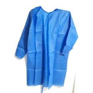 Bata Quirur Manga Larga . Paqute X 10 Unidades