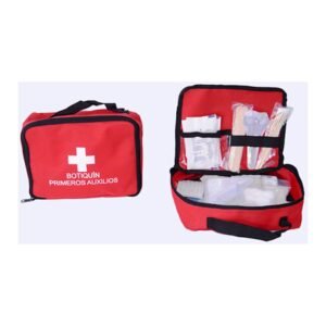 Botiquin Vehicular Pequeño Maletin Dotado 18 Productos