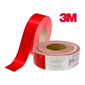 Cinta Reflectiva Rojo Con Blanca 3M(Conspicuity) Certificada