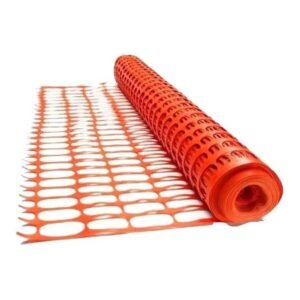 Rollo De Malla Seguridad Delimitadora Color Naranja